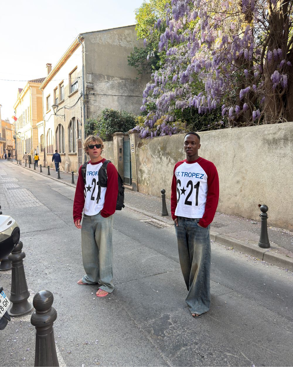 St. Tropez Raglan Longsleeve Bordeaux